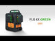 Laser multilignes GEO FENNEL FLG 6X-GREEN - 360° - 60m