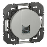 Prise blindée RJ45 LEGRAND cat6 STP dooxie finition alu