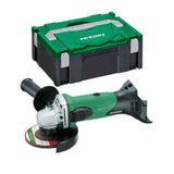 Meuleuse Ø125mm 18V (vendu sans batterie) Vitesse 9100tr/min  En coffret HitCase