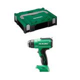 Décapeur thermique 18V Li-ion Hikoki RH18DAW2Z Affichage LCD 3 buses, HitCase
