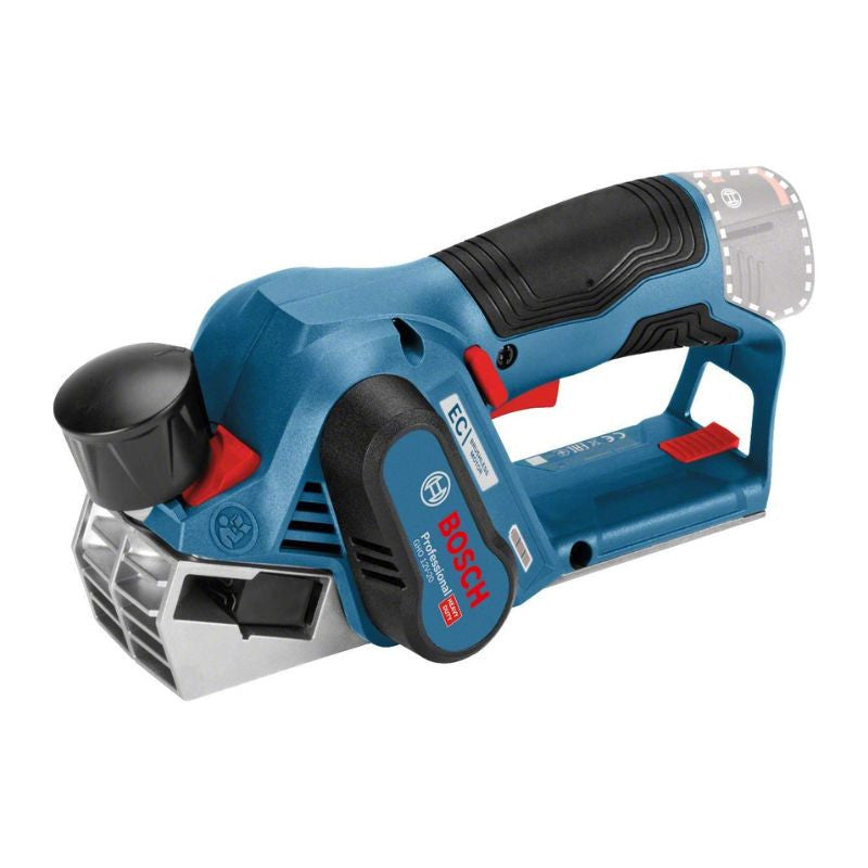 Rabot Brushless GHO 12V-20 BOSCH 06015A7002 en coffret L-boxx (vendu sans batterie)