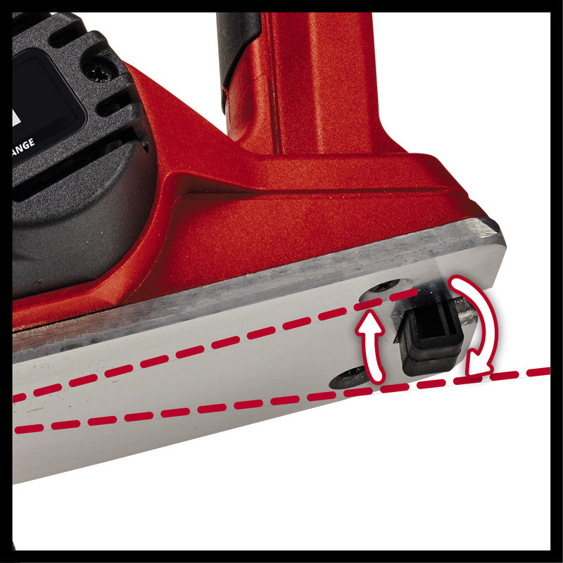 Rabot sans fil 18V Larg. 82mm EINHELL TE-PL 18/82 Li - Solo Power X-Change - Machine nue