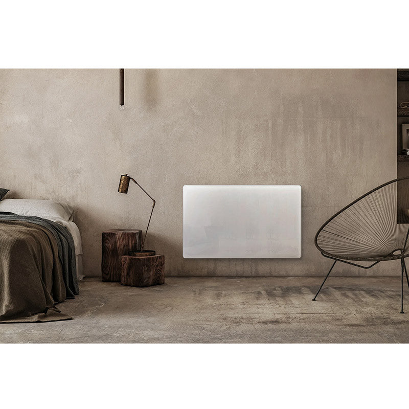 Radiateur électrique à inertie Deva 1500W WATTZ WZ1672 façade verre