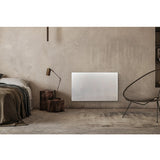 Radiateur électrique à inertie Deva 1500W WATTZ WZ1672 façade verre