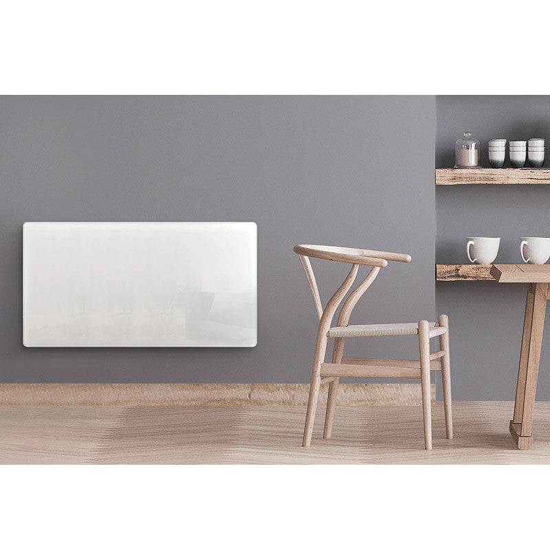 Radiateur électrique à inertie Deva 2000W WATTZ WZ1689 façade verre
