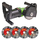 PACK Rainureuse EIBENSTOCK EMF150.1 + 4 disques offerts en 150mm