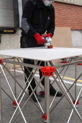 Table rétractable grand modele 300X120 - RUBI - 28917