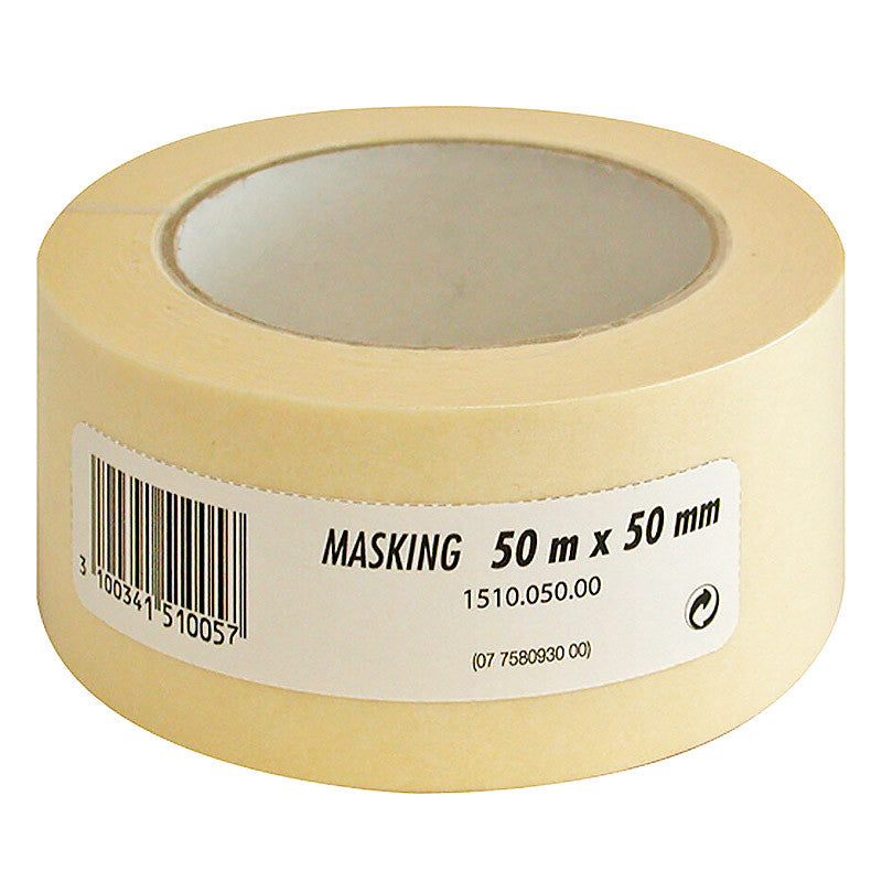 Ruban de masquage lisse 1498445 - Beige - 50mx50mm