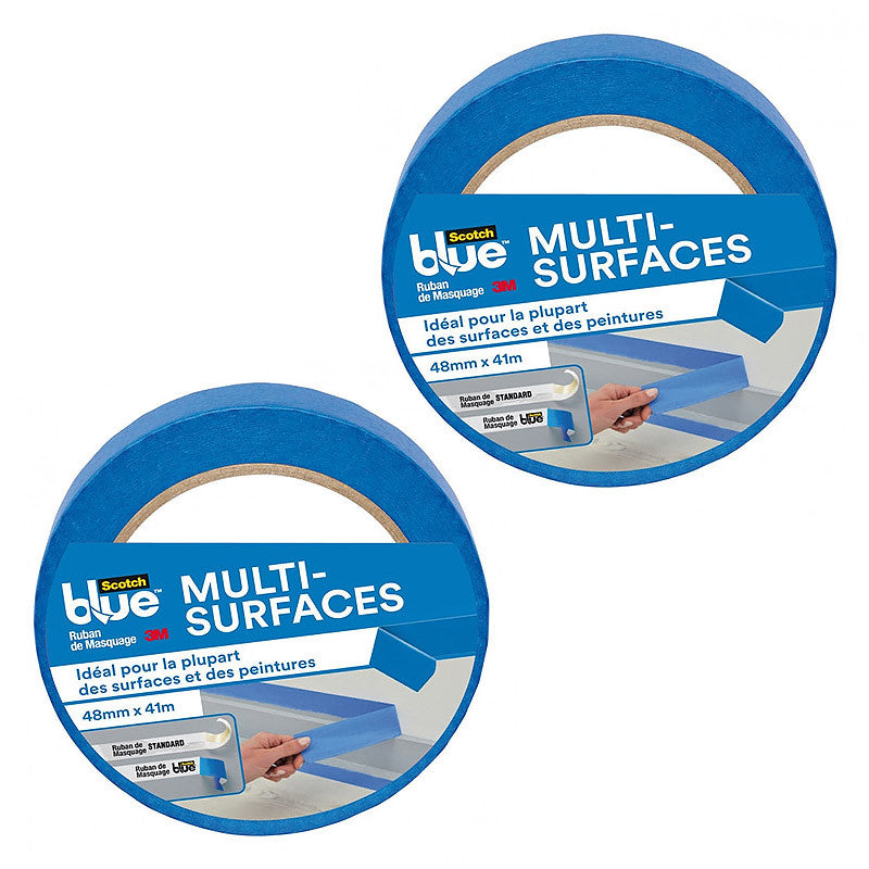 Ruban de masquage pour peinture-Multi-surfaces 41x48mm - 2 pièces  SCOTCHBLUE 1521012