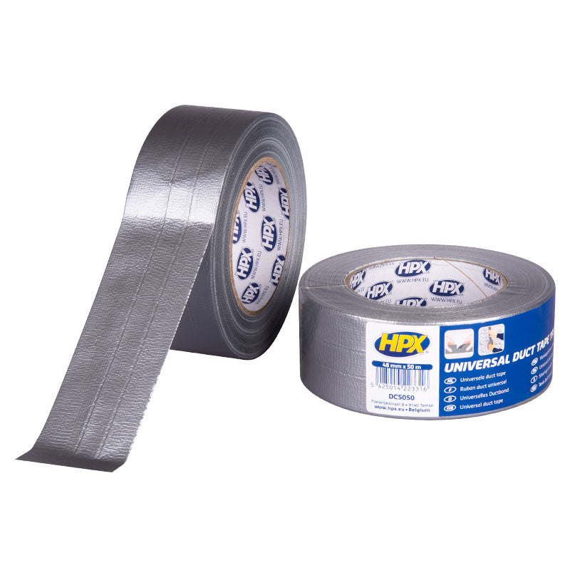 Ruban toile adhésif HPX DC5050 - argent - 48mm - 50m
