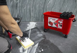 Bac nettoyage rubiclean triple superpro - RUBI - 21995