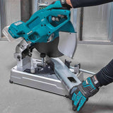 Scie à coupe d'onglet à métaux MAKITA DLW140Z - 36 V (2 x 18 V machine nue) Li-Ion