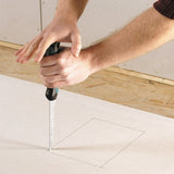 Scie à main 2C WOLFCRAFT 4033000 pour découpes dans les plaques de plâtre