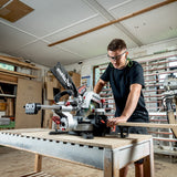 Scie à onglet radiale ∅254mm 18V - METABO 614254850 - KGS 18 LTX BL 254 nue