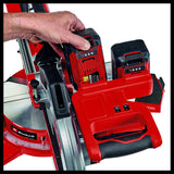 Scie a onglet radiale sans fil 36V Ø210 EINHELL TE-SM 36/210 Li-Solo Power X-Change - Machine nue