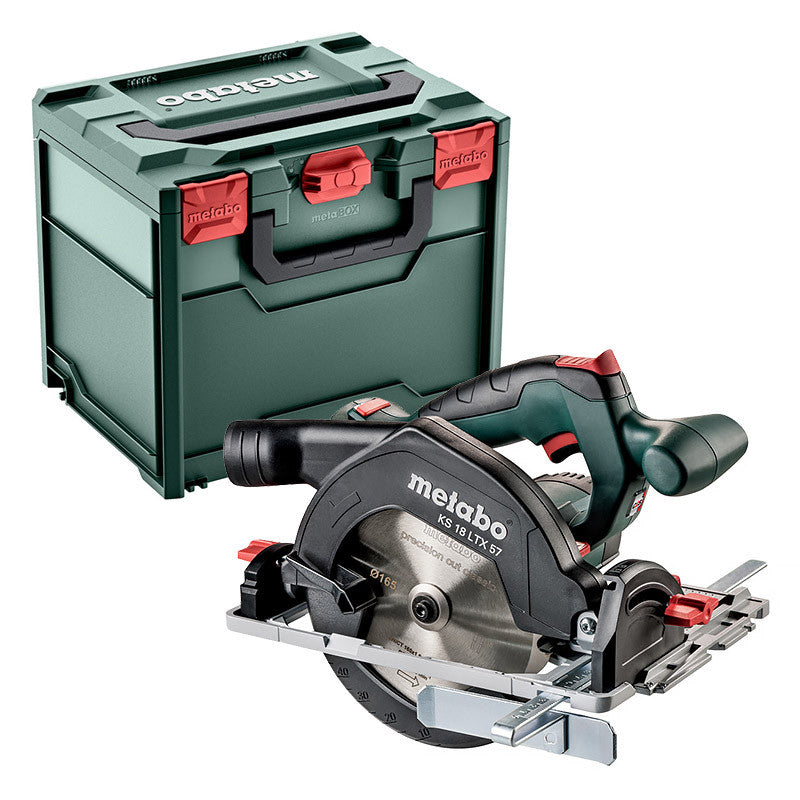Scie circulaire METABO KS 18 LTX 57 (vendu sans batterie)