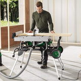 Scie sur table 254 mm HIKOKI C10RJWAZ 1500W avec support rabattable