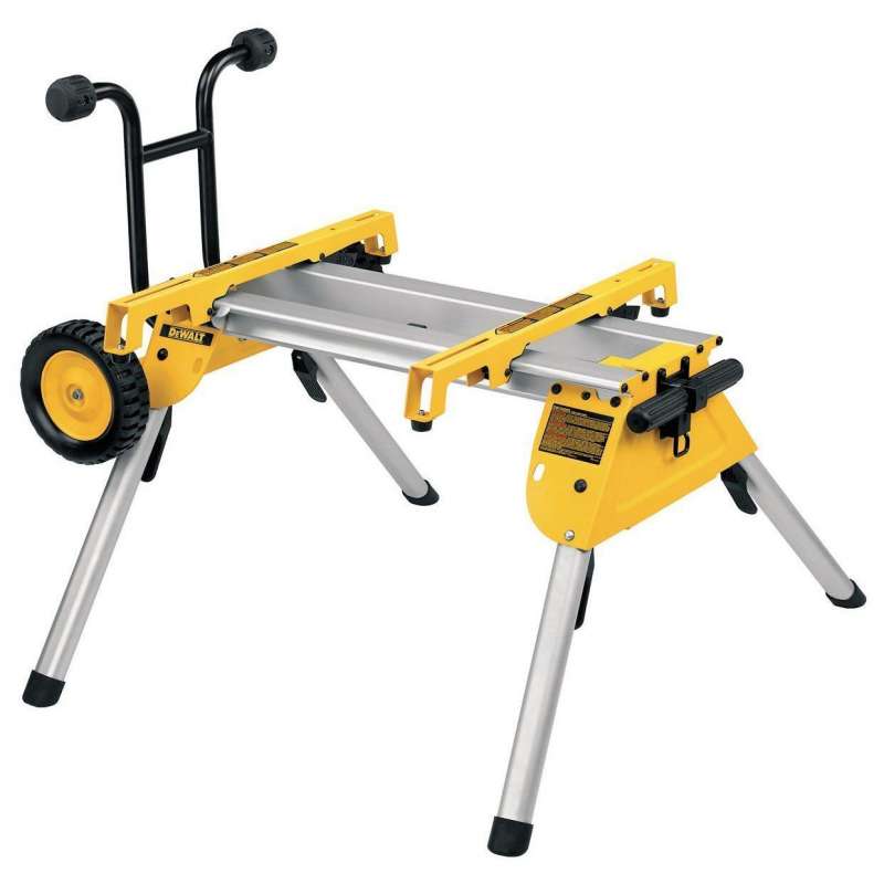 Scie sur table Ø210mm 1850W DEWALT DWE7485RS-QS avec piètement à roulettes DE7400