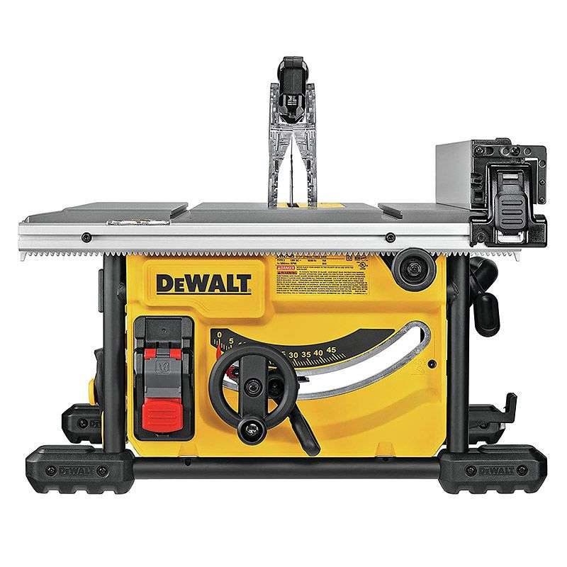 Scie sur table Ø210mm 1850W DEWALT DWE7485RS-QS avec piètement à roulettes DE7400