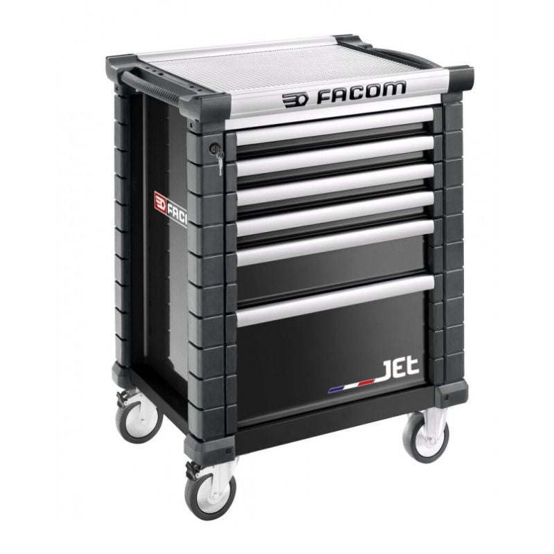 Servante d'atelier vide FACOM JET.6NM3APF - 6 tiroirs - noire