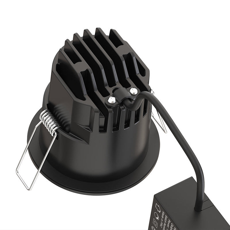 Spot LED SOLUM HYDRA RT2012 RE2020 encastrable dimmable à basse luminace CCT 10W Noir