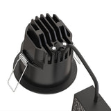 Spot LED SOLUM HYDRA RT2012 RE2020 encastrable dimmable à basse luminace CCT 10W Noir