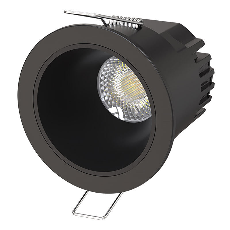 Spot LED SOLUM HYDRA RT2012 RE2020 encastrable dimmable à basse luminace CCT 10W Noir