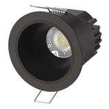 Spot LED SOLUM HYDRA RT2012 RE2020 encastrable dimmable à basse luminace CCT 10W Noir