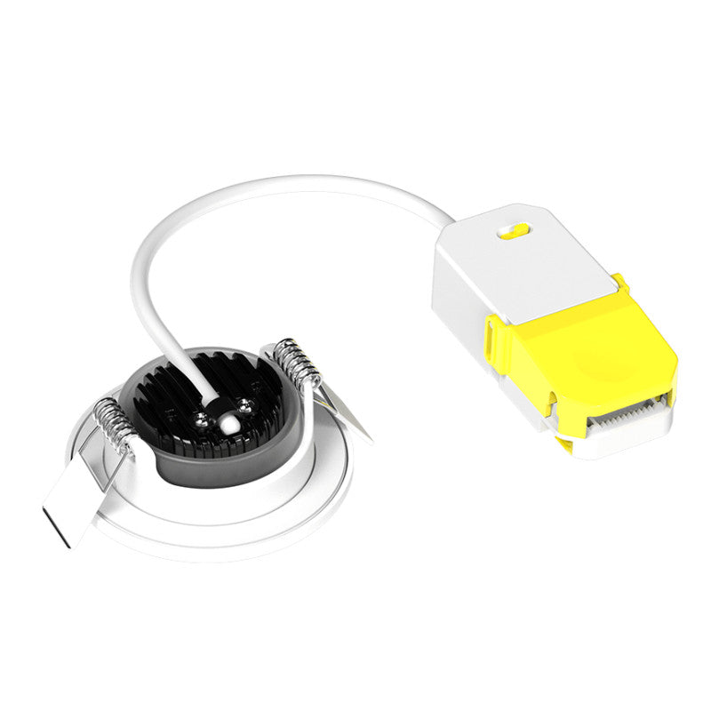 Spot LED SOLUM LIBRA S0050690D extra plat RT2012 RE2020 encastrable orientable dimmable 6W, IP65