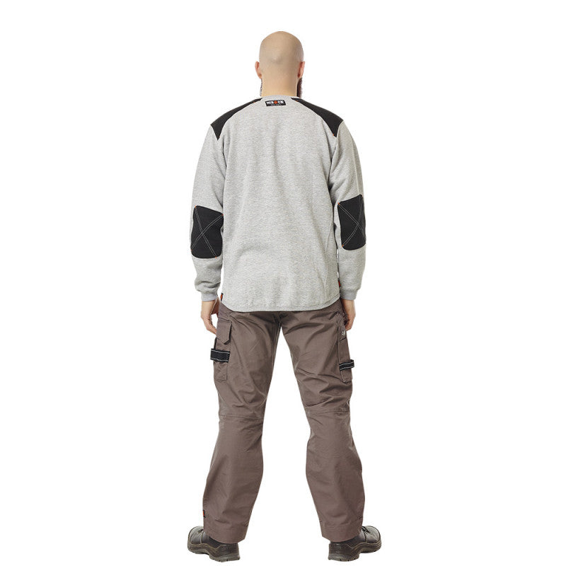 Sweat de travail HEROCK Artemis gris chiné