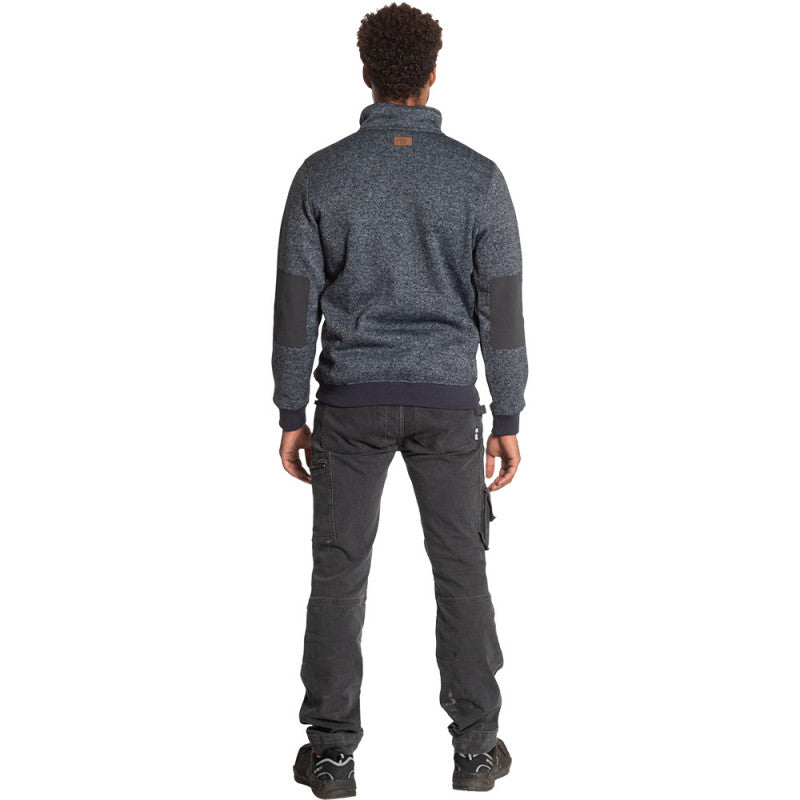 Sweat polaire HEROCK Verus gris chiné