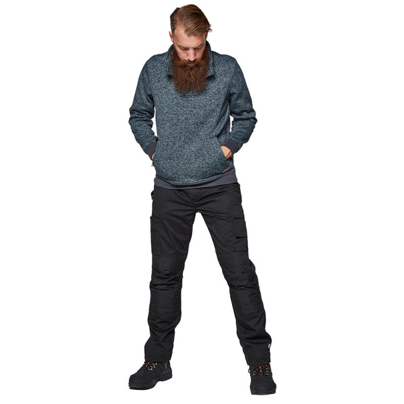 Sweat polaire HEROCK Verus gris chiné