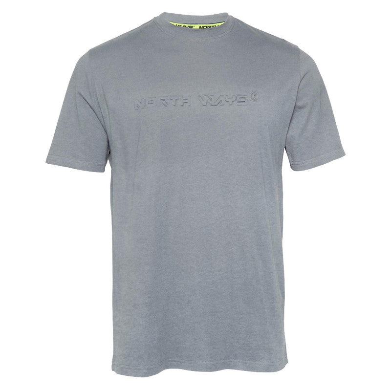 T-shirt de travail NORTH WAYS Quentin gris chiné