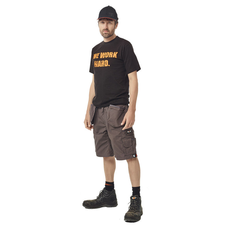 Tee-shirt HEROCK Anubis manches courtes noir