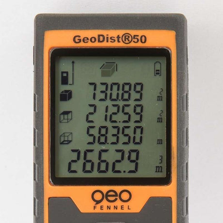 Télémètre laser GEO FENNEL GeoDist®50 (fonction devis en 3 mesures)