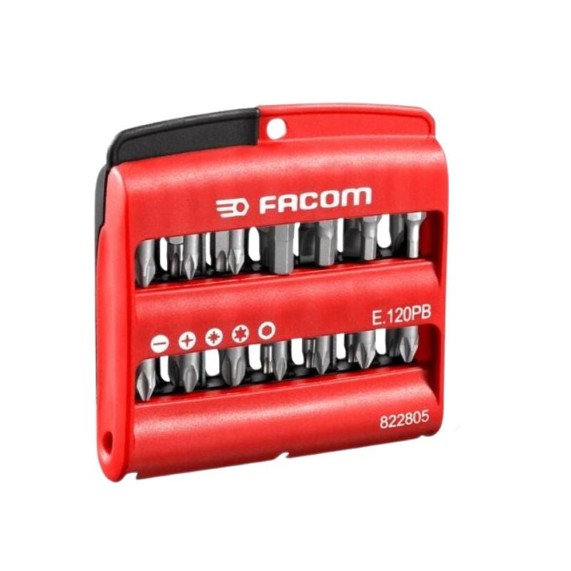 Tournevis à cliquet avec 28 embouts de vissage FACOM ATCL.2A2PB Protwist