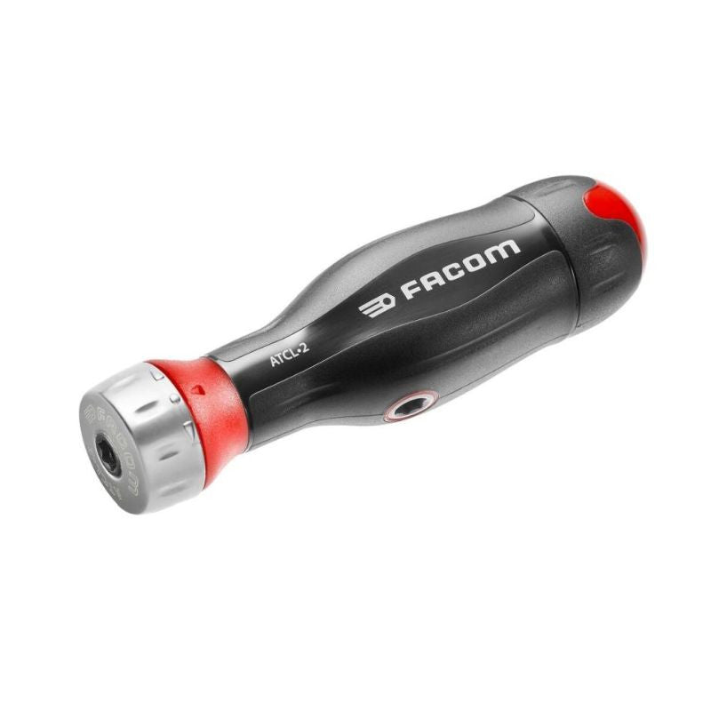 Tournevis à cliquet avec 28 embouts de vissage FACOM ATCL.2A2PB Protwist