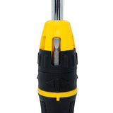 Tournevis porte-embouts a cliquet STANLEY 0-68-010 + 10 embouts