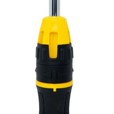 Tournevis porte-embouts a cliquet STANLEY 0-68-010 + 10 embouts