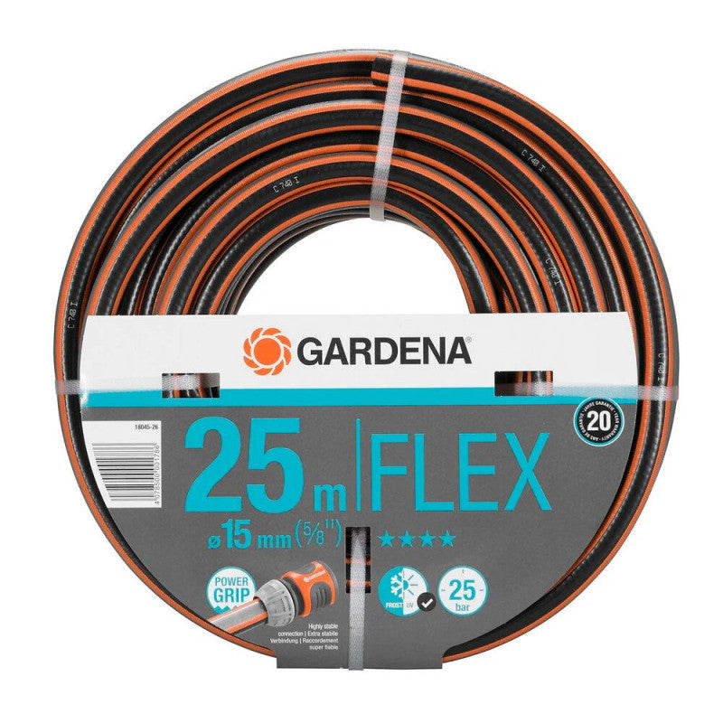 Tuyau d'arrosage GARDENA 18045-26 COMFORT FLEX Ø15mm - 25M