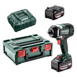 Boulonneuse à chocs sans fil METABO SSW 18 LTX 800 BL 2 x 5,2 Ah en coffret